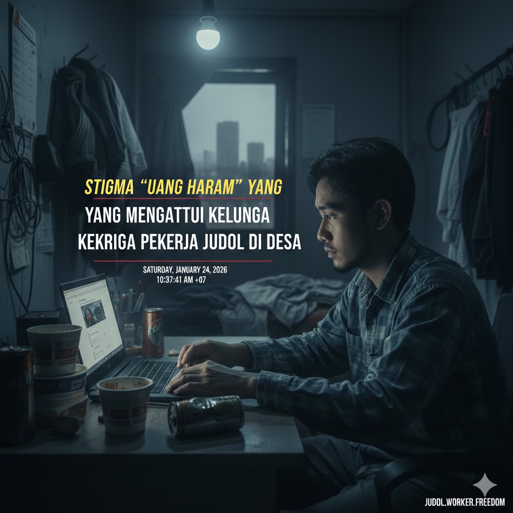 Stigma "Uang Haram" yang Menghantui Keluarga Pekerja Judol di Desa