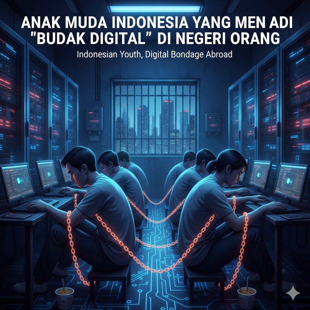 Anak Muda Indonesia yang Menjadi "Budak Digital" di Negeri Orang